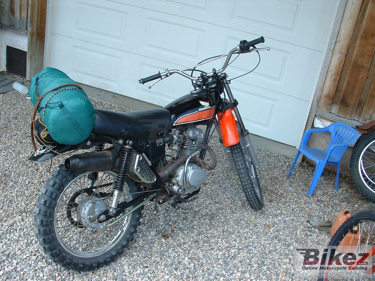 Honda XL 125 poster